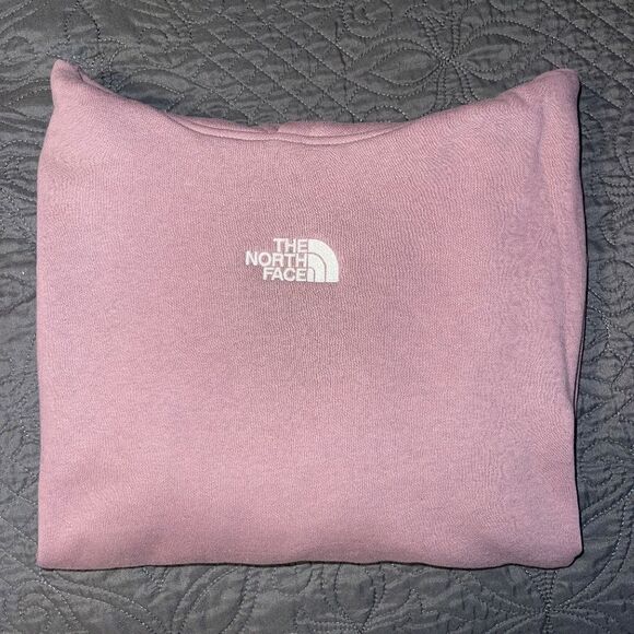 NWT The North Face Evolution‎ Hi-Lo Cropped Relaxed Hoodie Fawn Grey, Women's XL - Picture 3 of 6